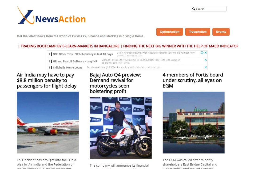 News Action Image